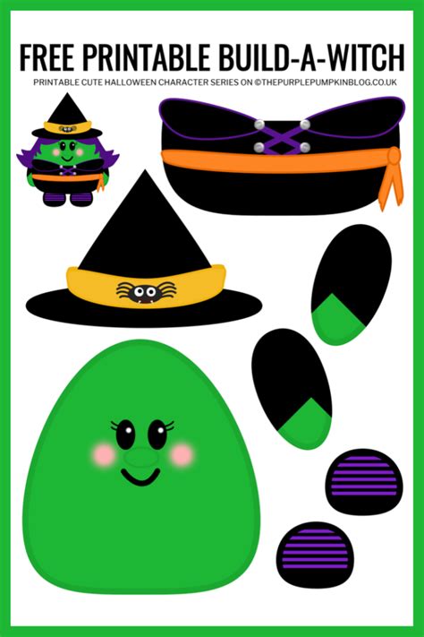 Witch Face Template: Spooky Fun for All Ages